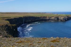 Keta cliffs at Skaginn