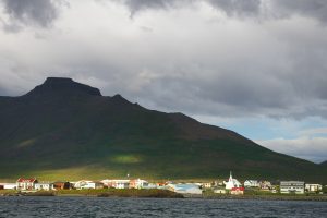Skagastrond and Spakonufell mountain