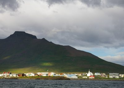 Skagastrond and Spakonufell mountain